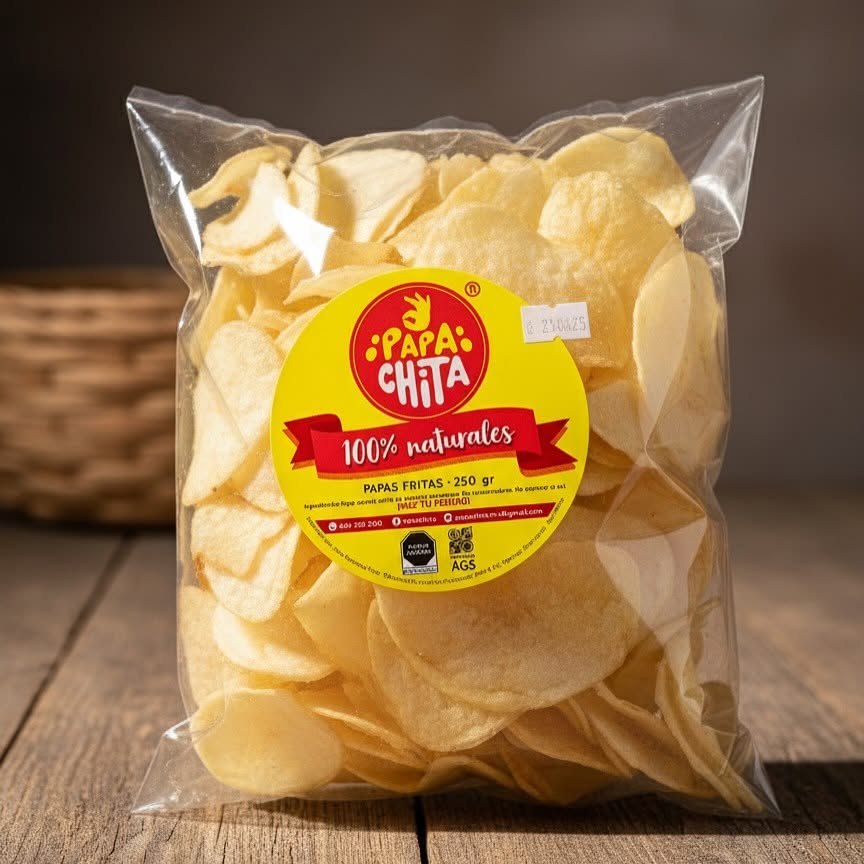 Papas PapaChita 100% naturales